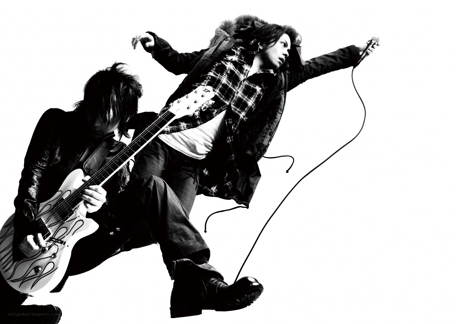 Musicians in action