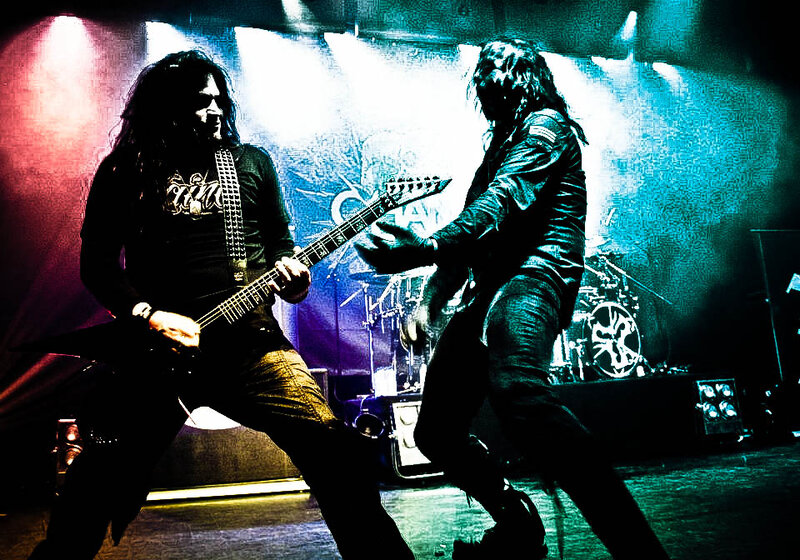 Musicians on Stage — Black, Dramatic