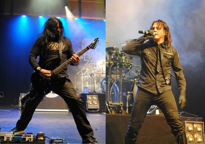 Musicians on Stage — Black, Energetic, Night, Photograph