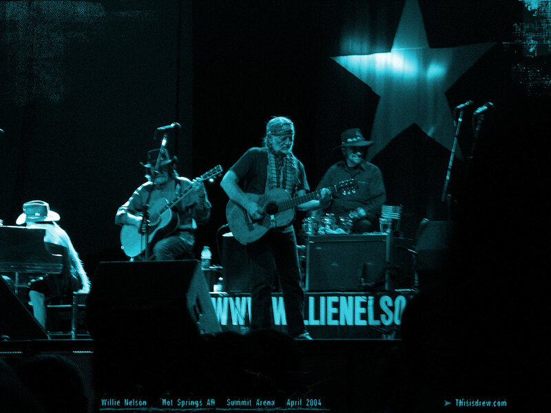Musicians on Stage — Blue