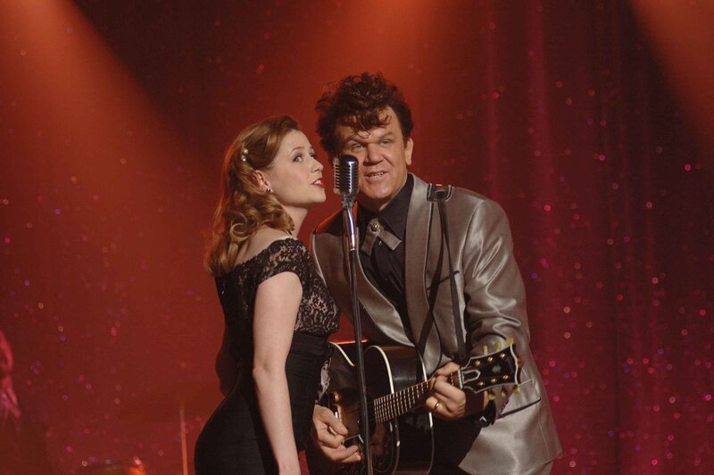Musicians on stage performing