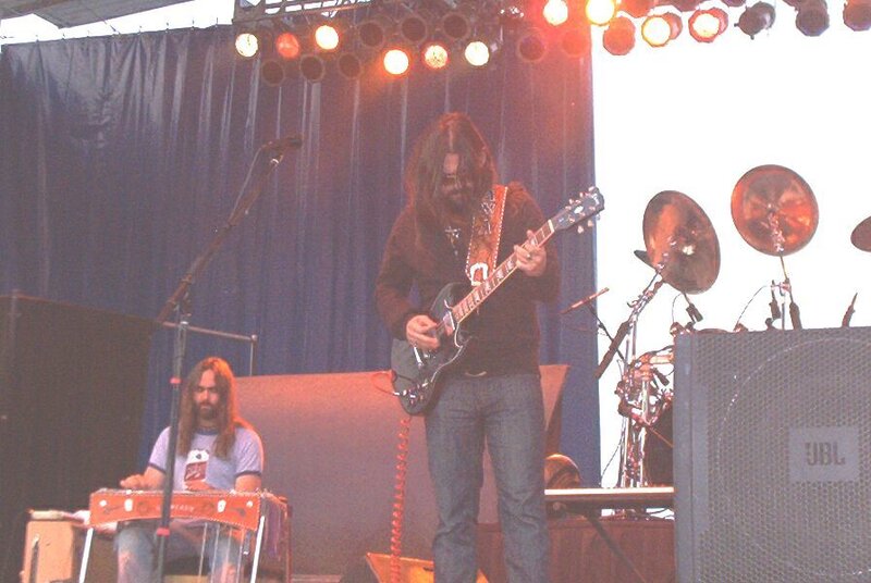 Musicians on Stage — Red