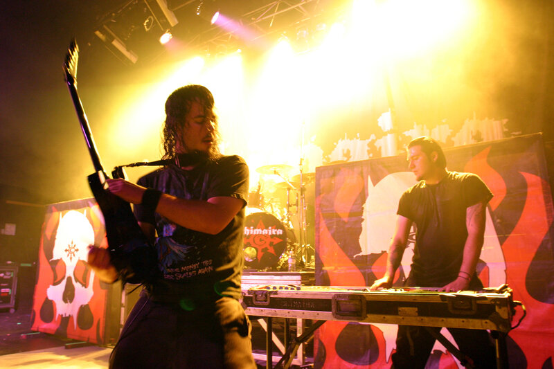 Musicians on Stage — Yellow, Dramatic