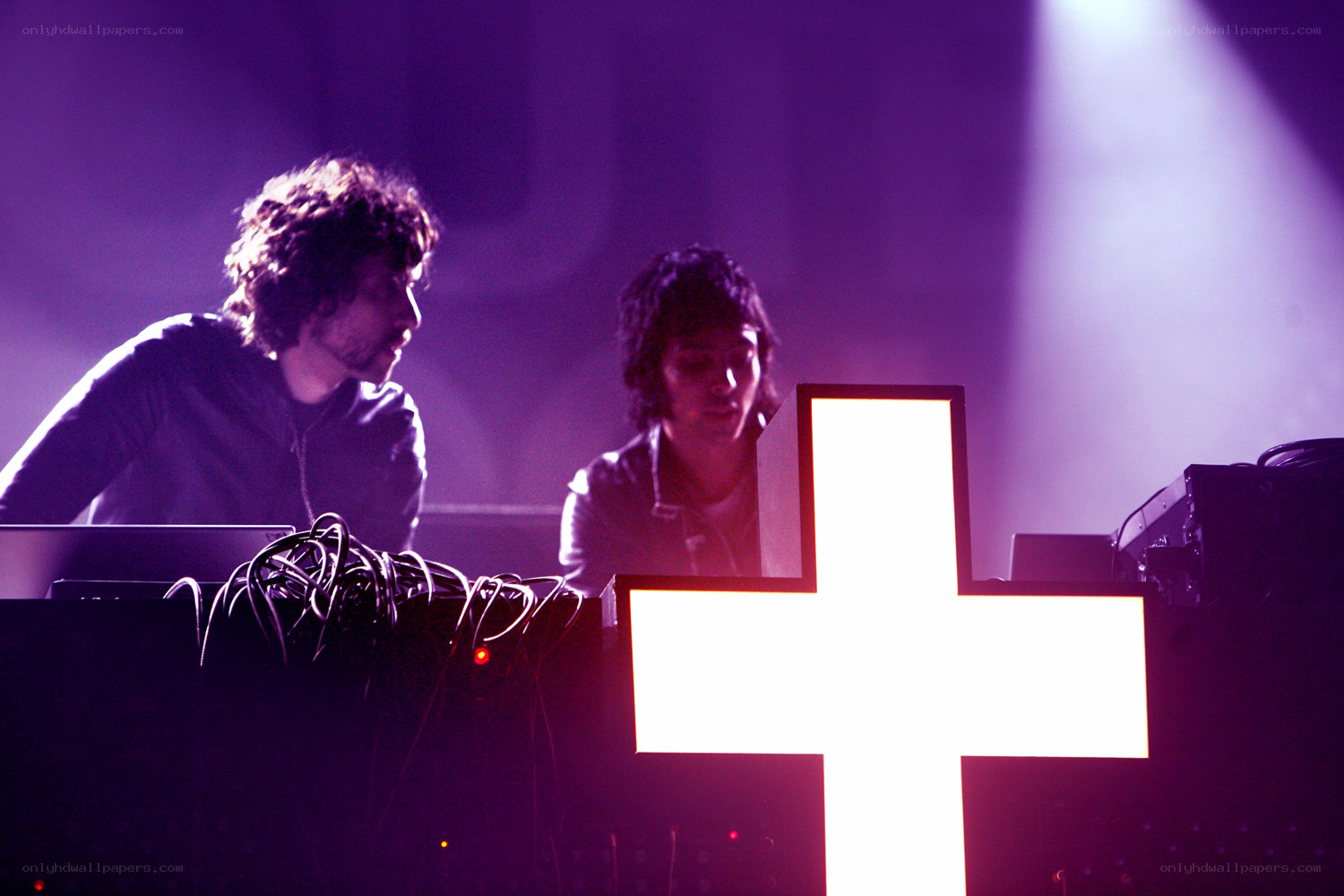 musicians performing on stage