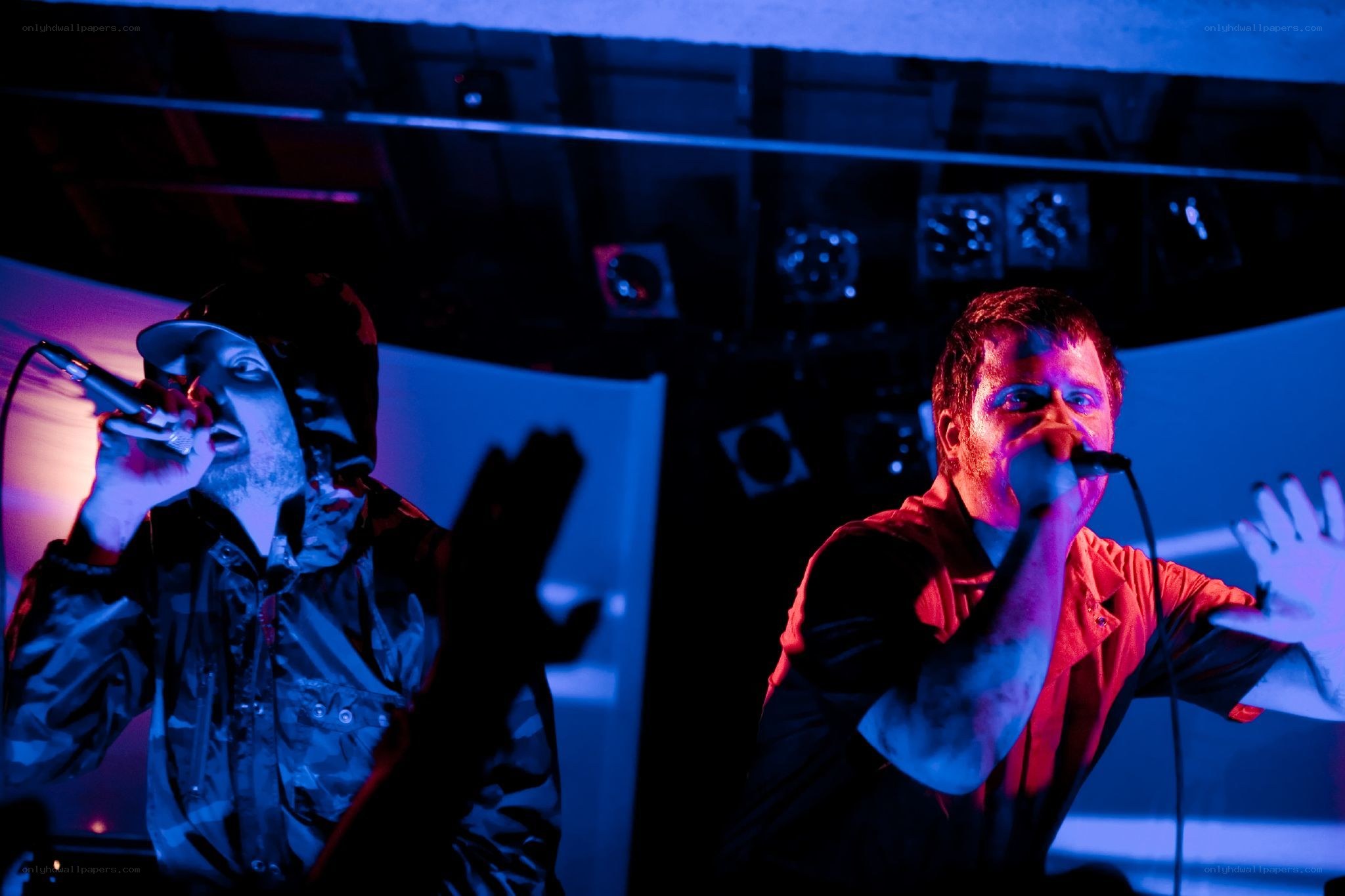 musicians performing on stage