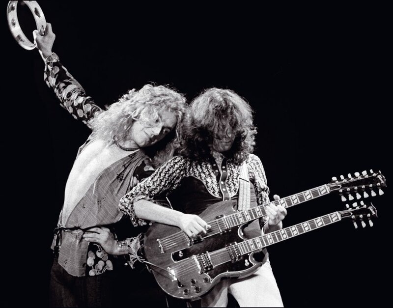 Musicians performing on stage