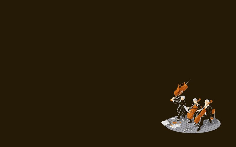 Musicians Playing Cellos