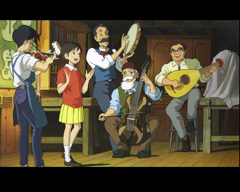 Musicians Playing Instruments — Brown