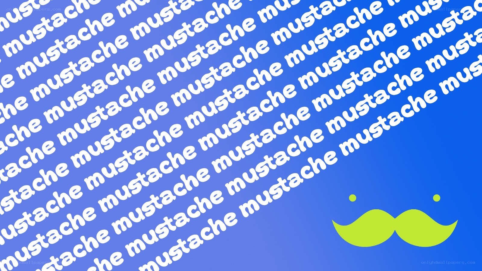 mustache pattern background
