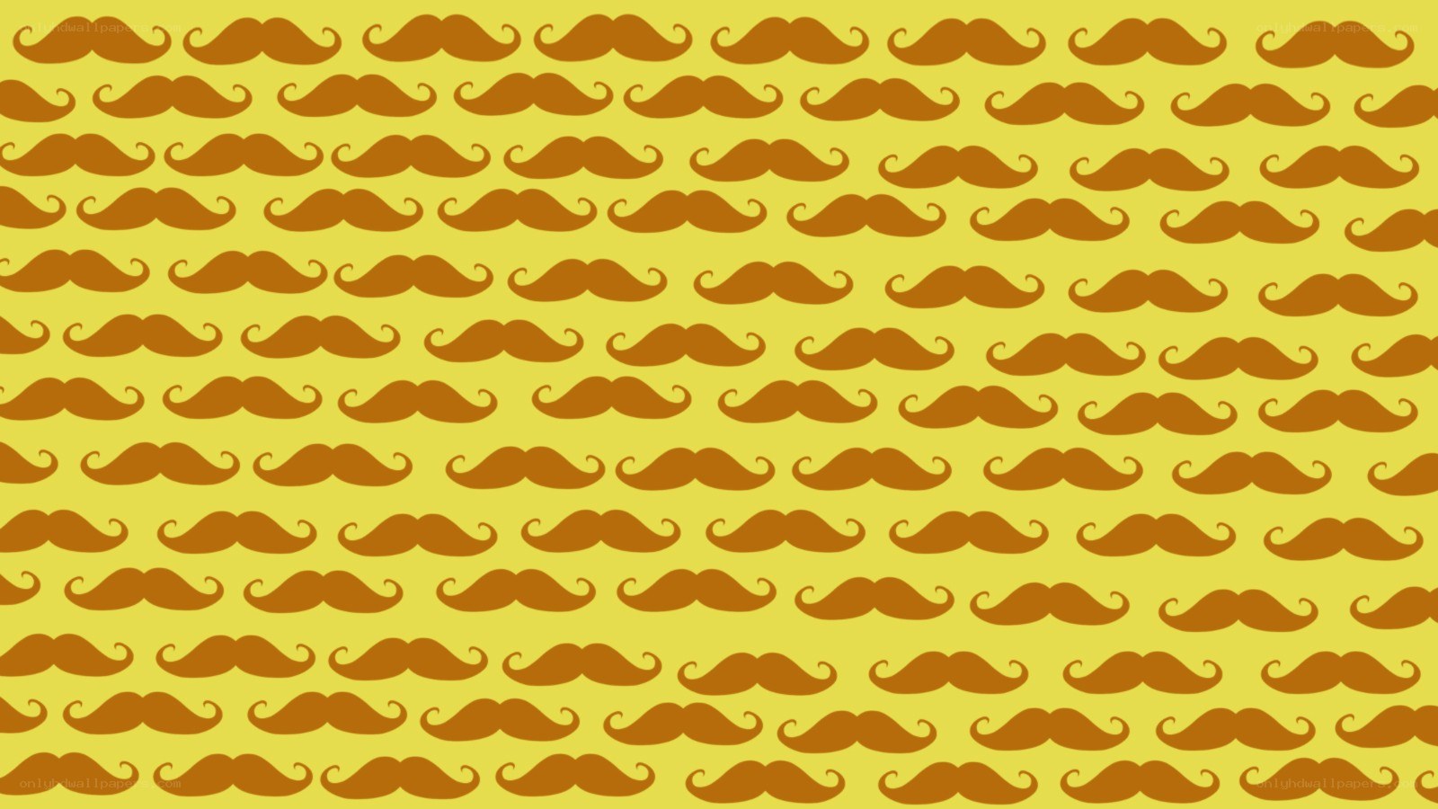 mustache pattern background