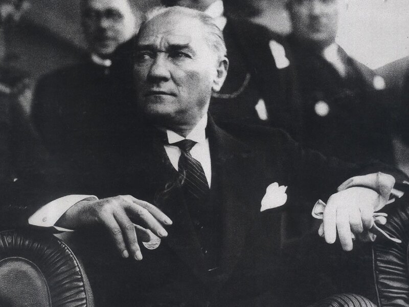 Mustafa Kemal Atatürk in formal attire