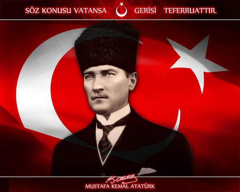 Mustafa Kemal Atatürk portrait