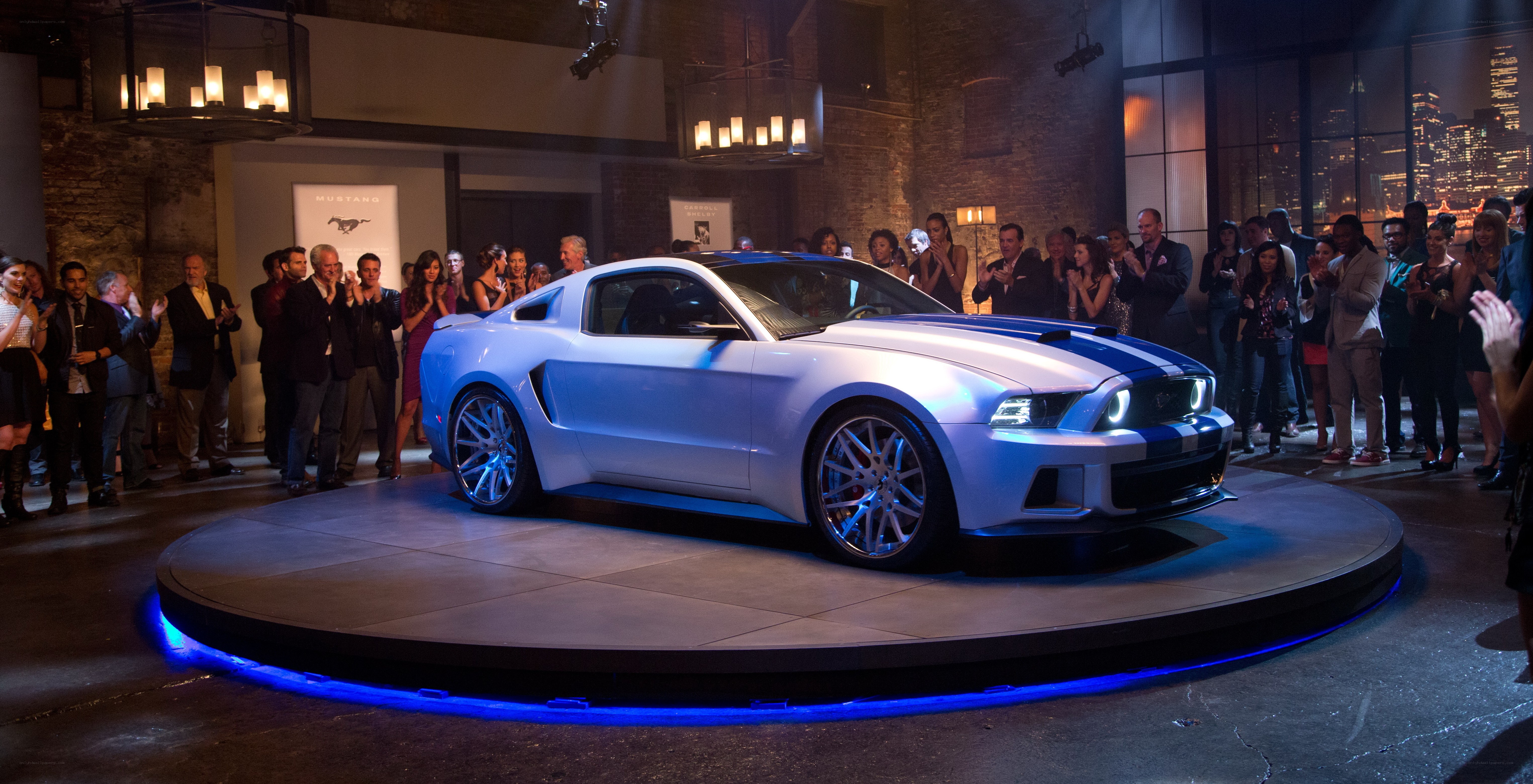 Mustang car reveal event