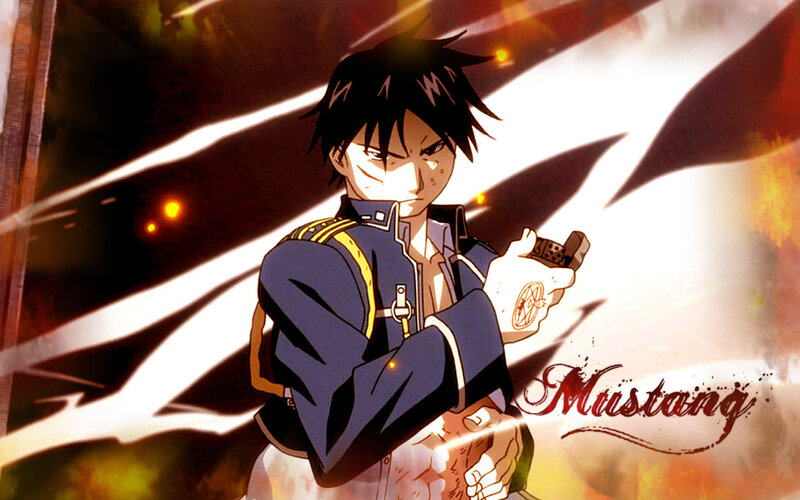 Mustang character from anime