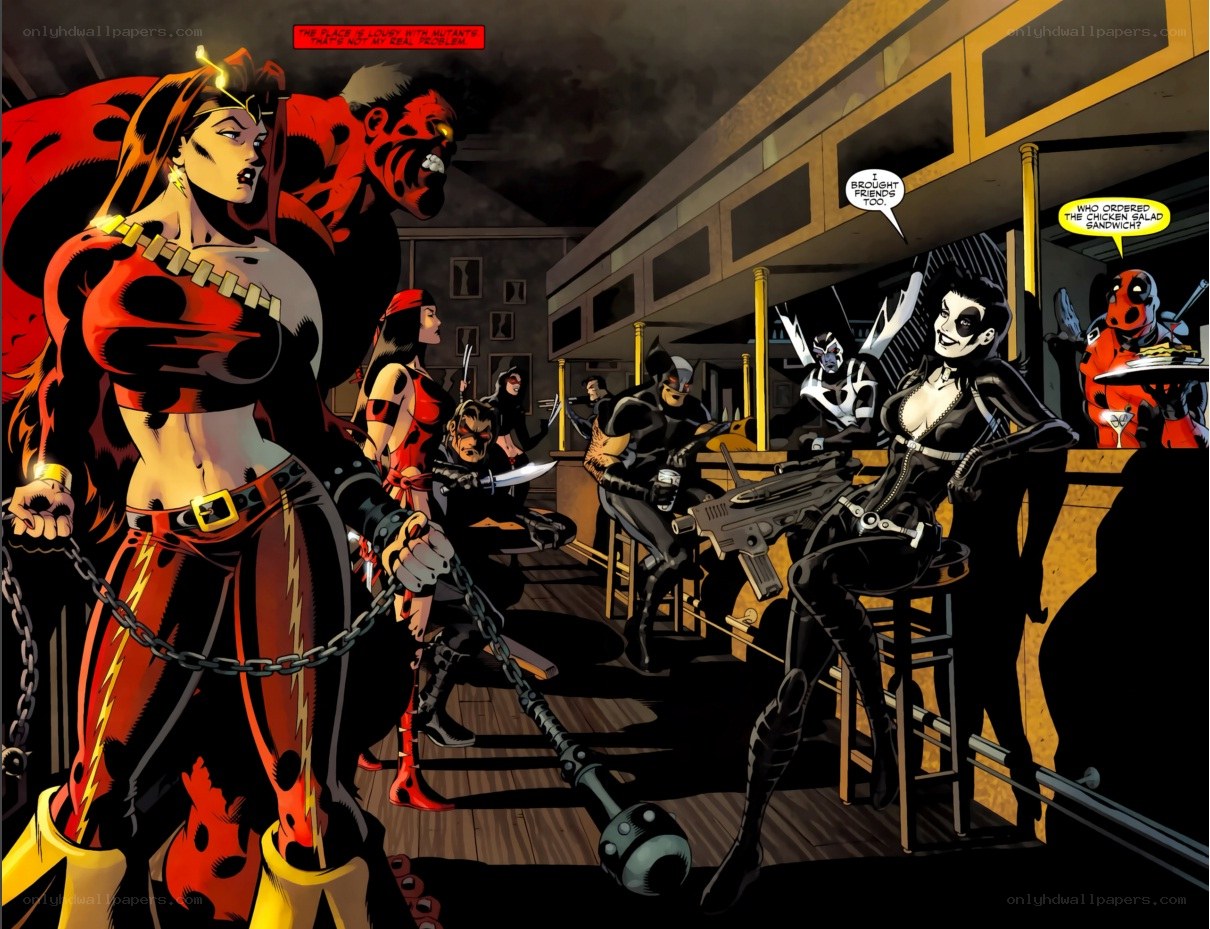 Mutants in a bar