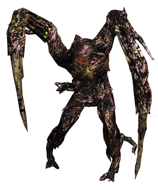 Mutated Creature with Long Limbs