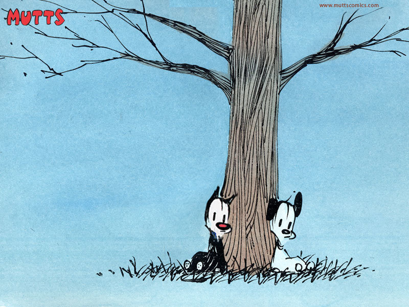 Mutts comic strip scene
