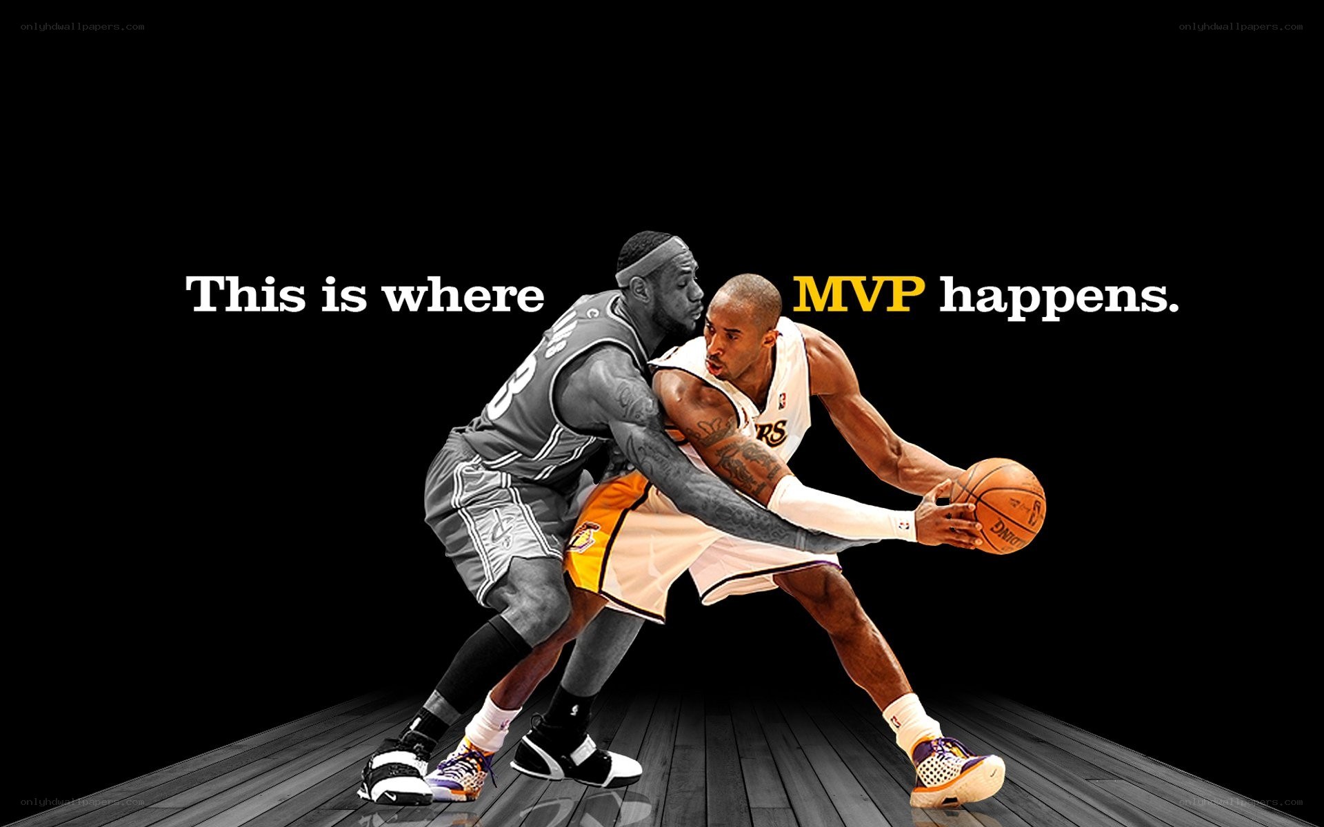 MVP basketball action