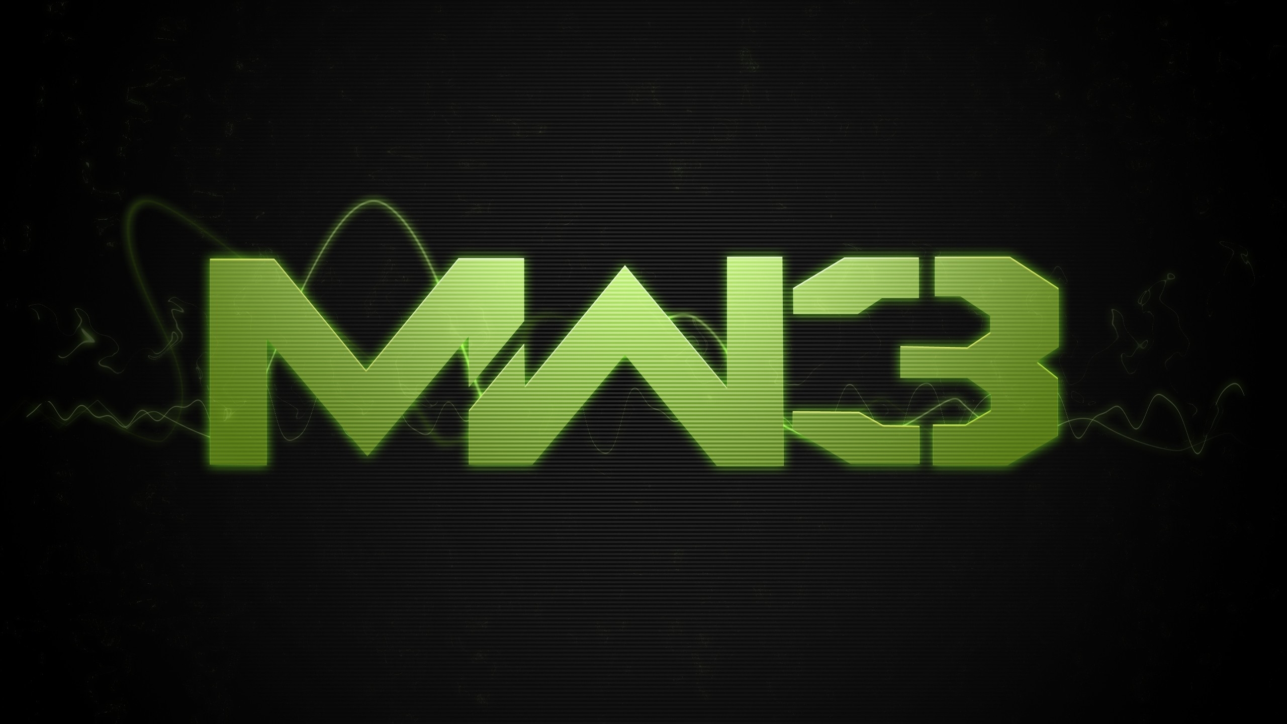 MW3 logo on dark background