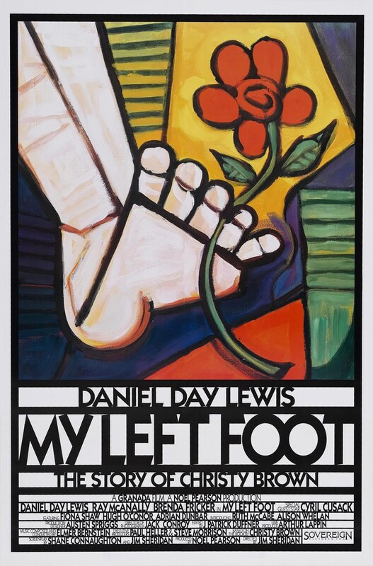 My Left Foot movie poster