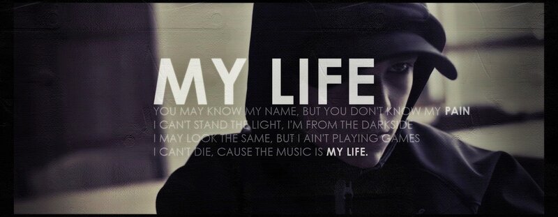 My Life music quote