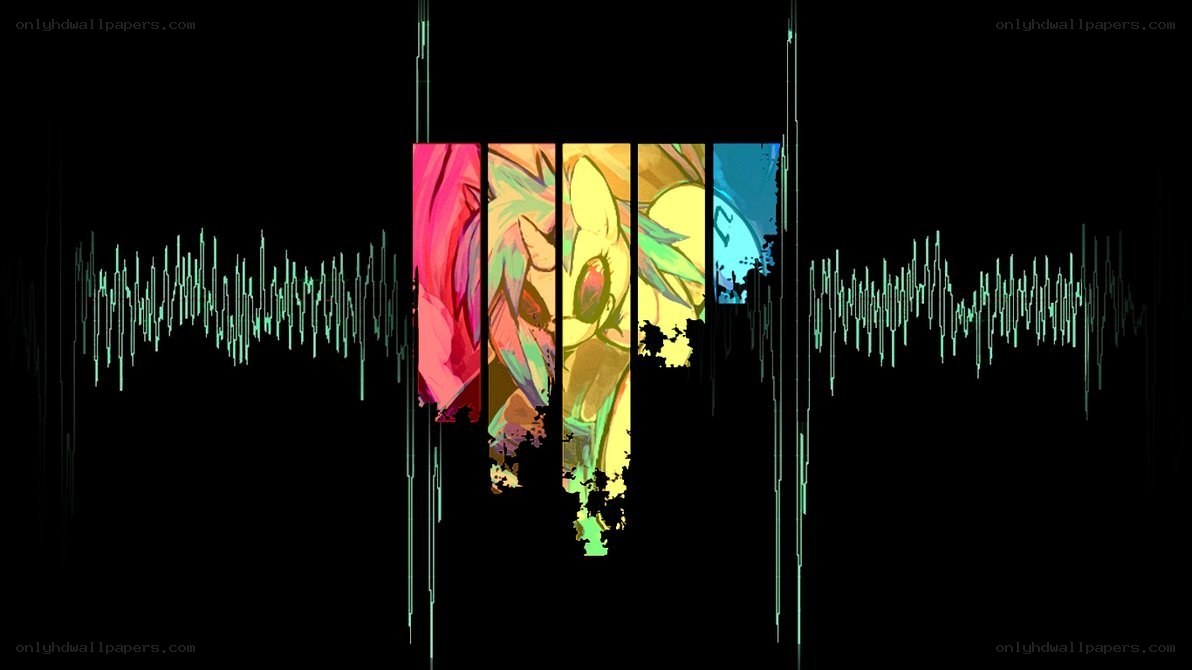 My Little Pony audio visualizer