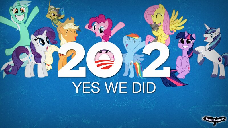 My Little Pony Characters — Blue, Celebratory