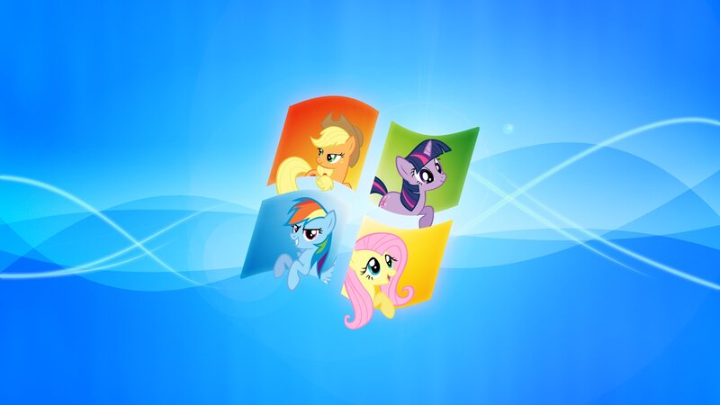 My Little Pony Characters — Blue