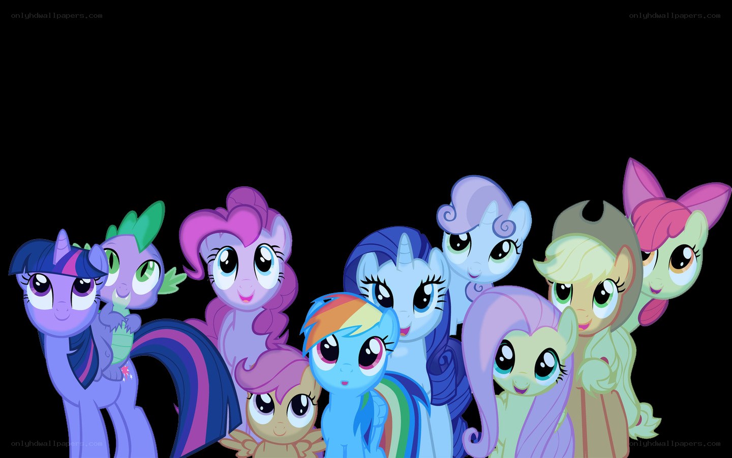 My Little Pony characters group