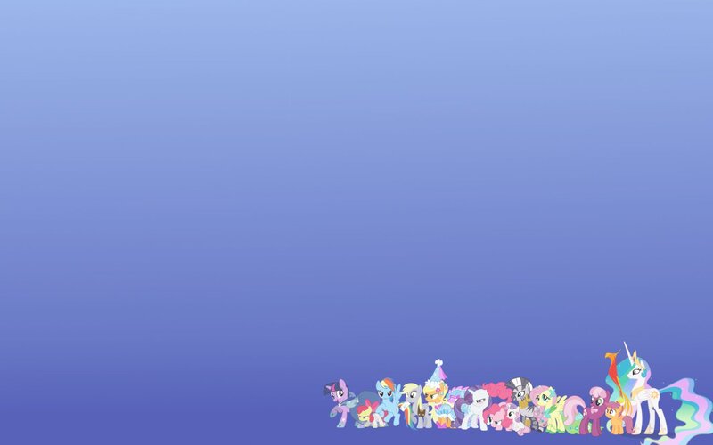 My Little Pony characters lineup
