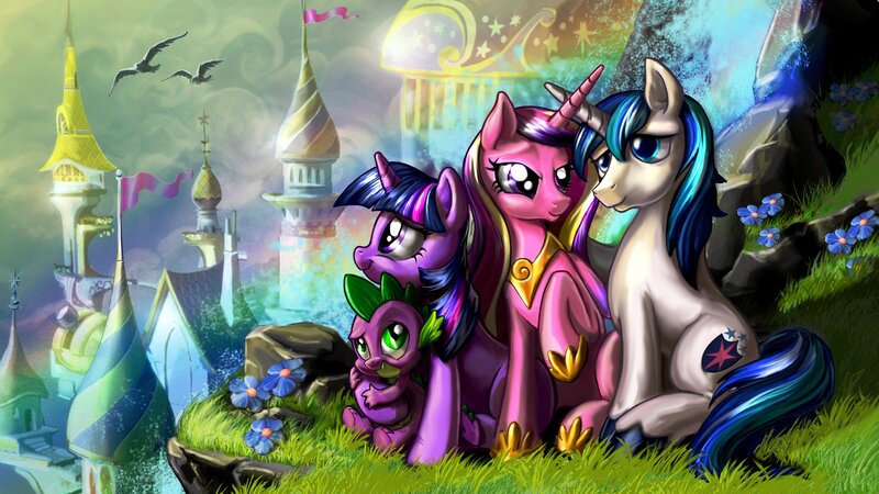 My Little Pony family portrait