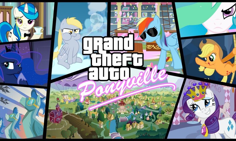 My Little Pony GTA parody