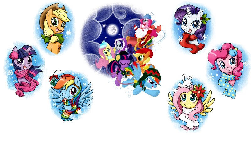 My Little Pony holiday characters