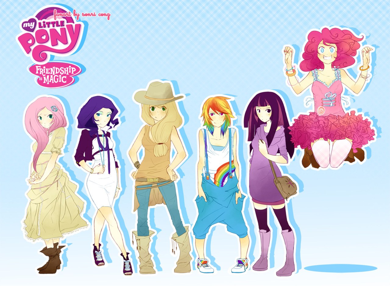 My Little Pony humanized characters