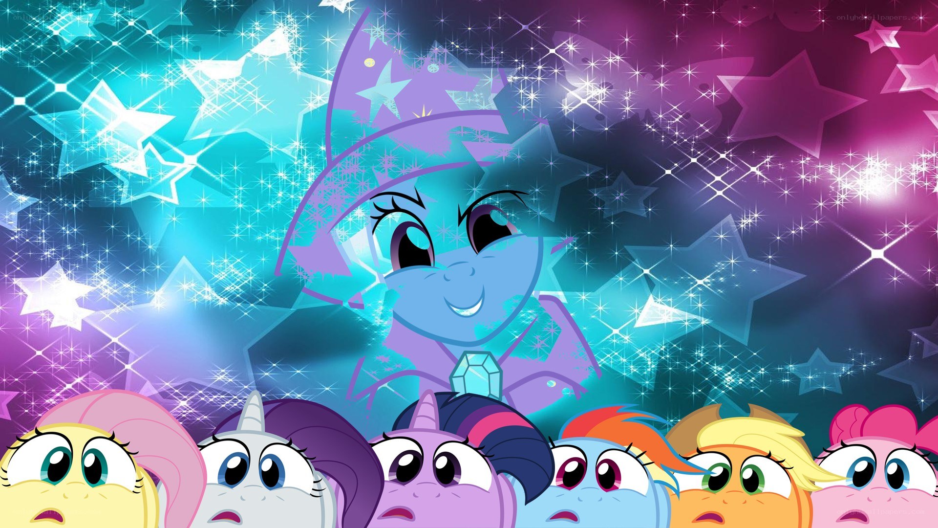 My Little Pony magic scene