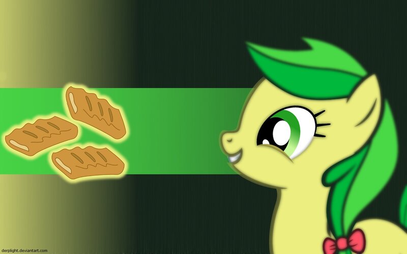 My Little Pony with pastries