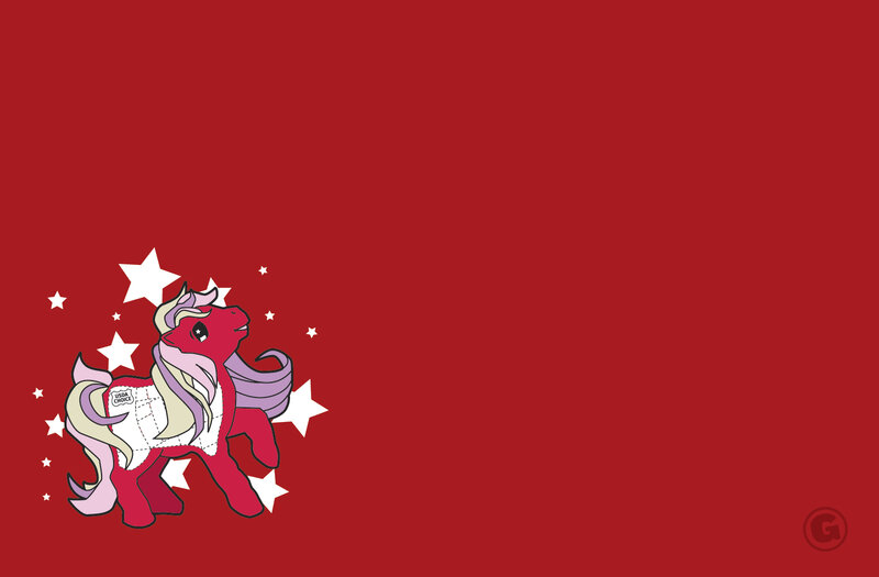 My Little Pony with stars