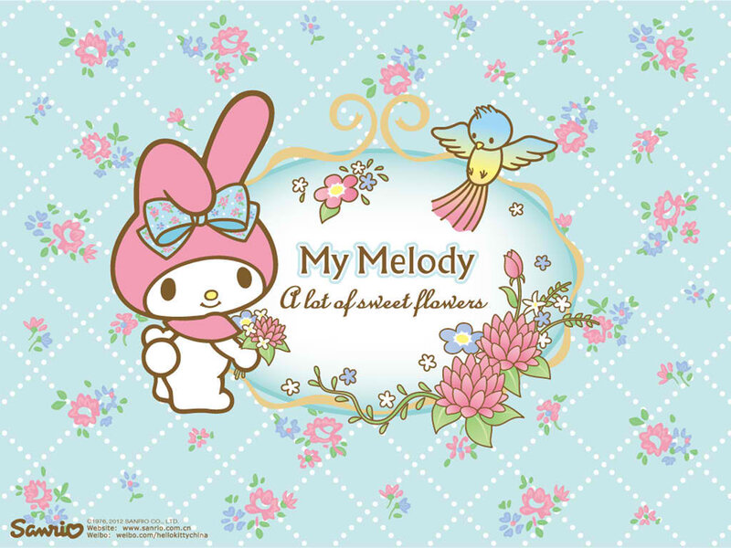 My Melody Character — Light Blue