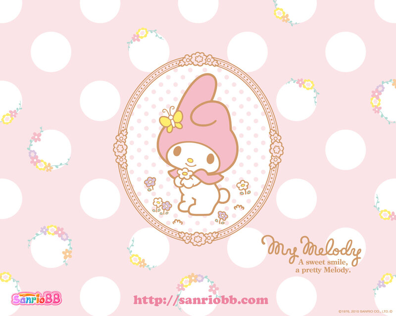 My Melody Character — Pink, Sweet, Cheerful