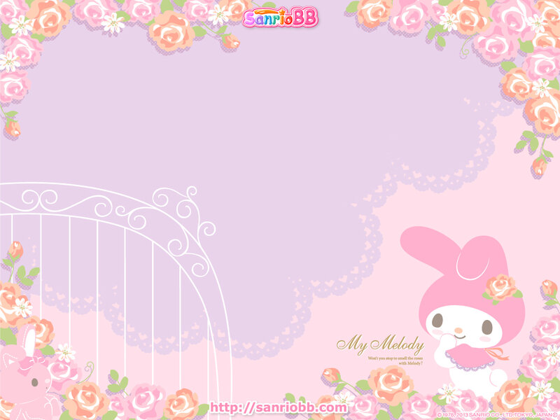 My Melody Character — Pink, Sweet, Illustration