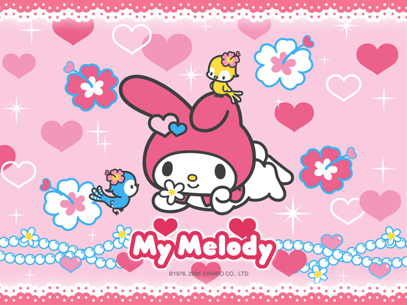 My Melody Character — Pink