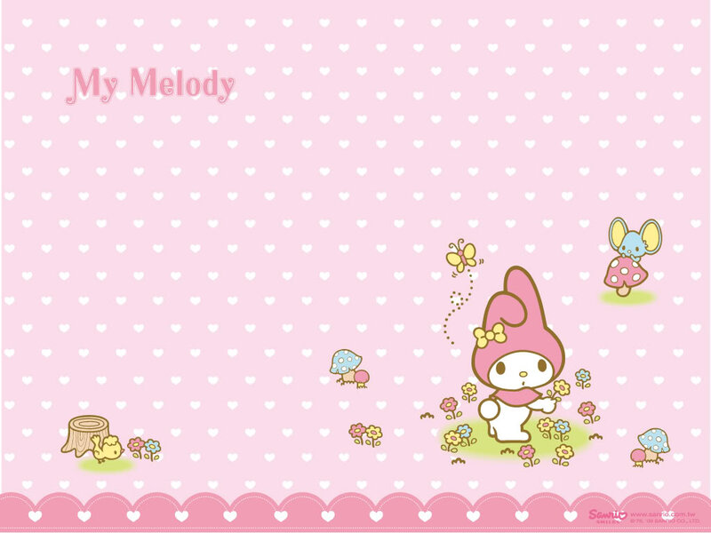 My Melody in Garden — Pink