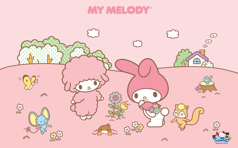 My Melody in Garden