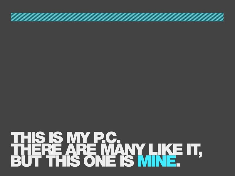My PC is Mine