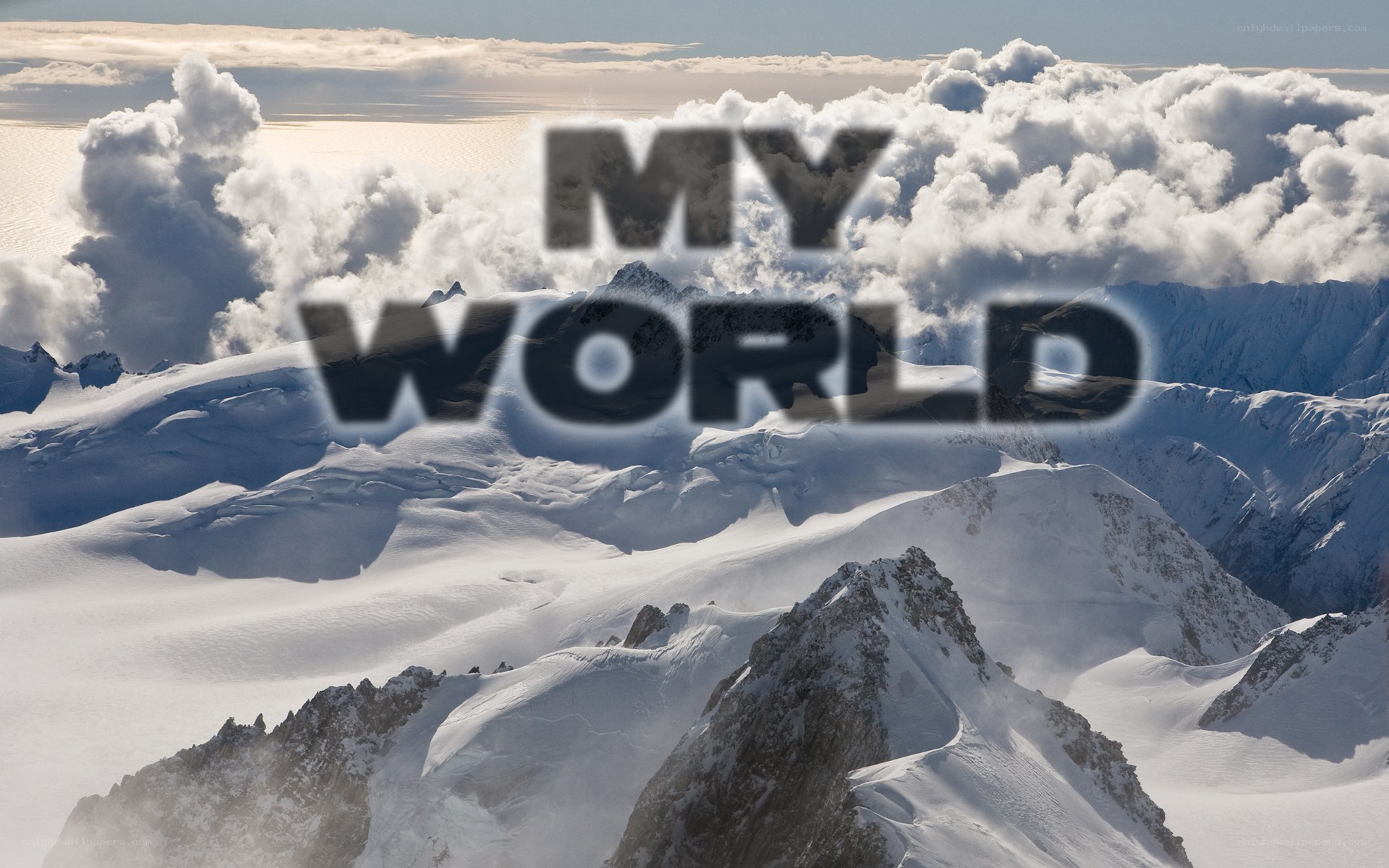 My World title card
