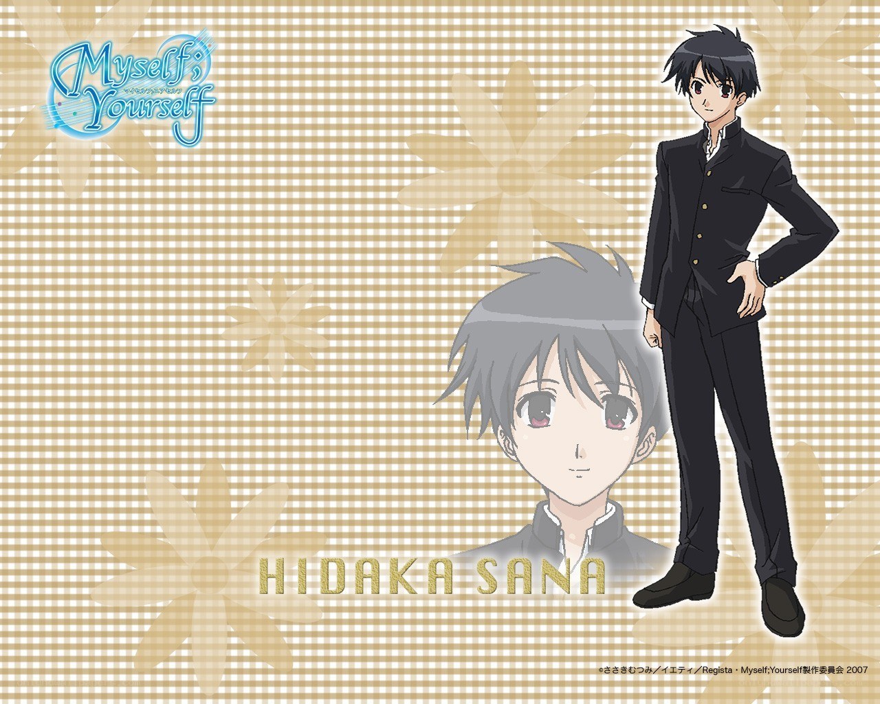 Myself; Yourself character wallpaper