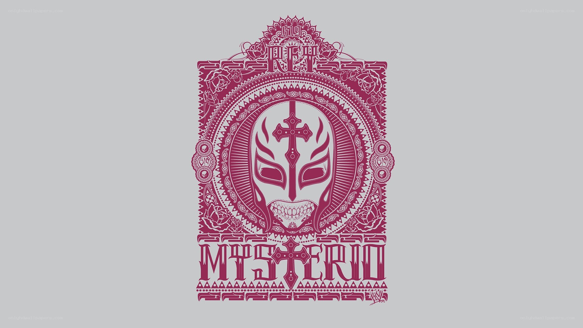 Mysterio wrestling logo