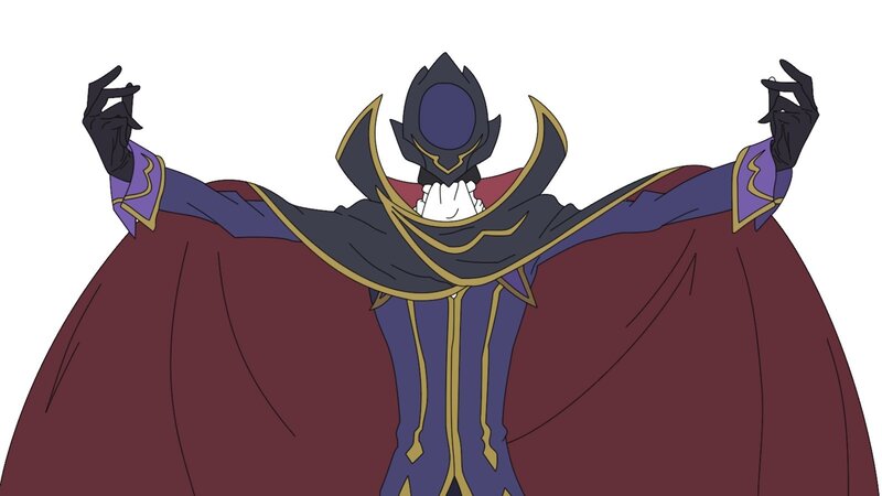 mysterious cloaked figure