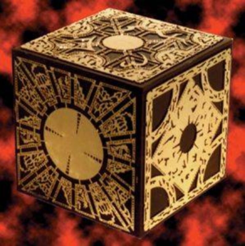 mysterious golden puzzle box