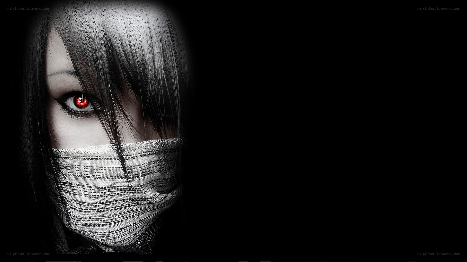 mysterious masked figure